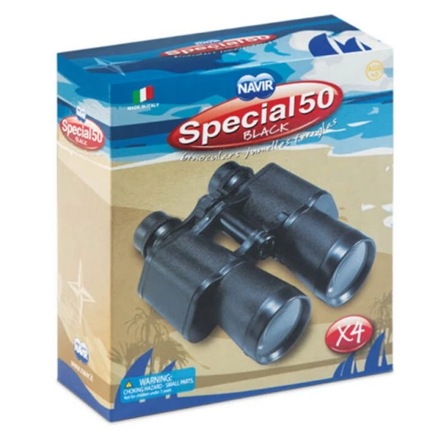 Κιάλια για παιδιά με θήκη NAVIR Special 50, μαύρη