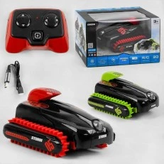 Αμφίβιο αυτοκίνητο για κίνηση σε νερό και στεριά, τηλεκατευθυνόμενο - πράσινο