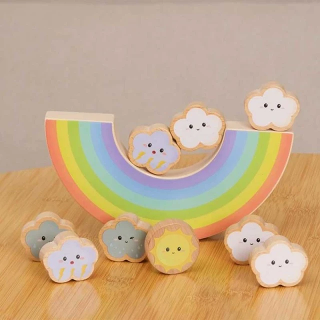 Παιχνίδι Wooden Balance - Color Rainbow