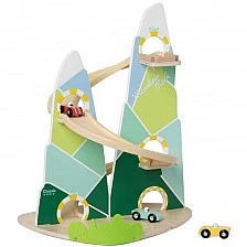 Ξύλινη πίστα αγώνων Classic World Mountain Rally