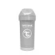 Παιδικό κύπελλο με σέικερ Twistshake 360 ml 12+ μηνών γκρι