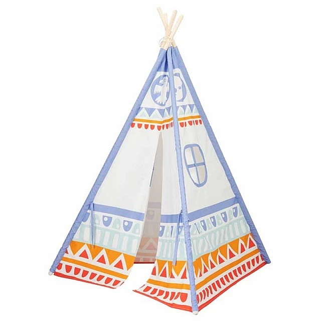 Παιδική ινδική σκηνή Classic World - Tipi blue