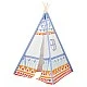 Παιδική ινδική σκηνή Classic World - Tipi blue
