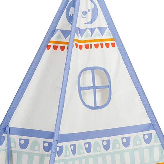 Παιδική ινδική σκηνή Classic World - Tipi blue