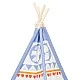 Παιδική ινδική σκηνή Classic World - Tipi blue