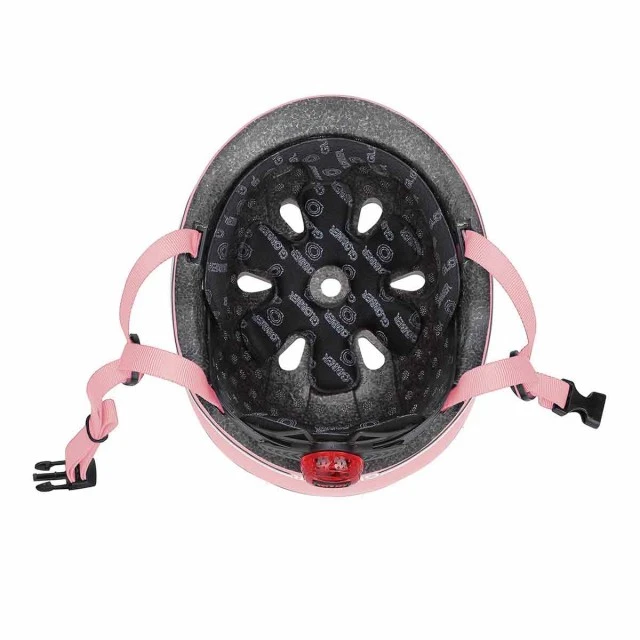 Παιδικό κράνος ποδηλάτου και σκούτερ Globber, 45-51 cm, παστέλ ροζ