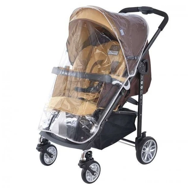 Καρότσι Zooper Waltz Khaki Plaid, σε συνδυασμό με καφέ και μπεζ