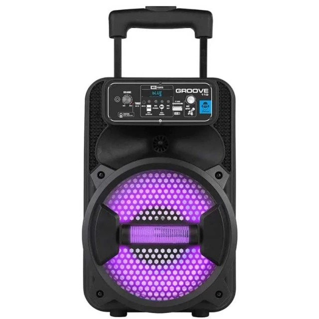 Φορητό ηχείο με φώτα LED και μικρόφωνο, Groove119
