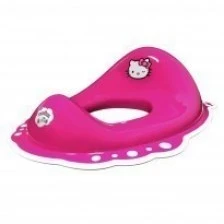 Βρεφικό κάθισμα Hello Kitty με ροζ λαστιχένια βάση