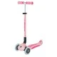 Globber Go Up Deluxe Flash Lights παιδικό αναδιπλούμενο σκούτερ με γονικό έλεγχο, ροζ