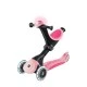 Globber Go Up Deluxe Flash Lights παιδικό αναδιπλούμενο σκούτερ με γονικό έλεγχο, ροζ
