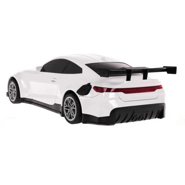 Παιδικό σπορ ηλεκτρικό αυτοκίνητο Crazon New Energy με σταθμό φόρτισης, τηλεκατευθυνόμενο σε λευκό χρώμα