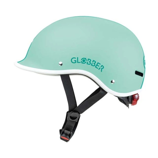 Φωτεινό παιδικό κράνος Globber Master XS/S (47-51cm), πράσινο της μέντας