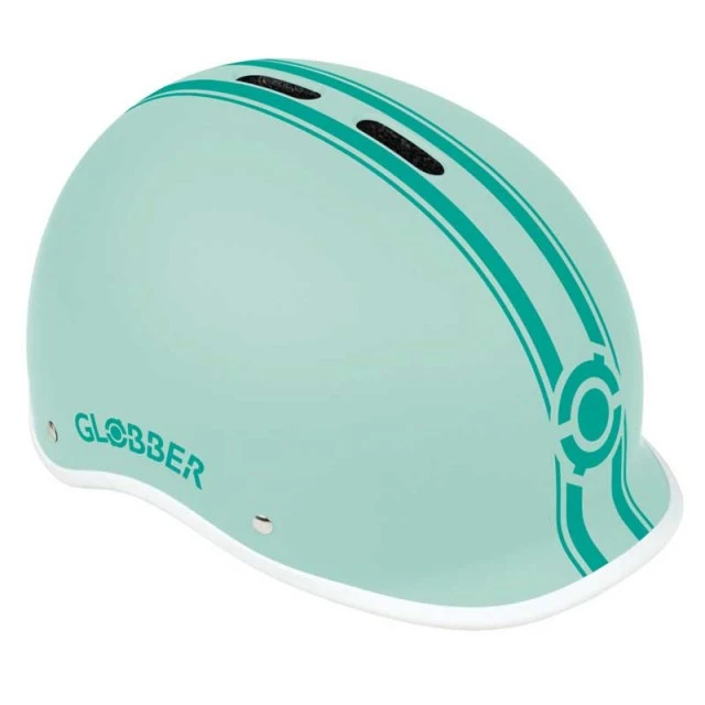 Φωτεινό παιδικό κράνος Globber Master XS/S (47-51cm), πράσινο της μέντας