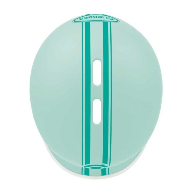 Φωτεινό παιδικό κράνος Globber Master XS/S (47-51cm), πράσινο της μέντας