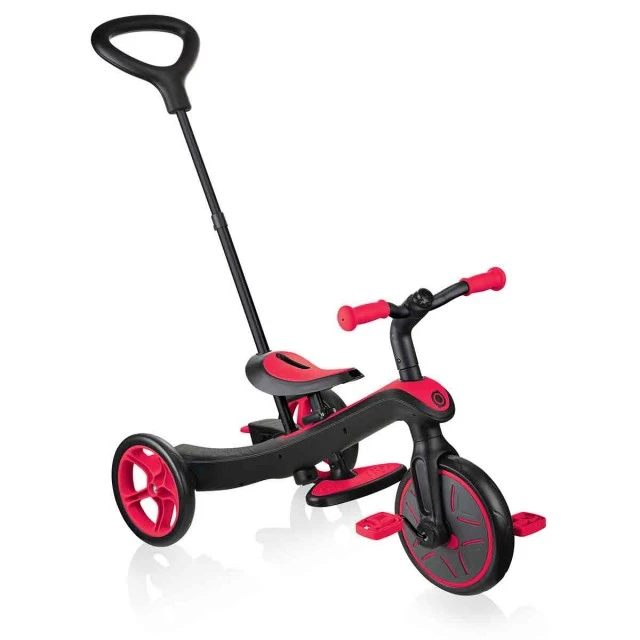Παιδικό τρίκυκλο 3 σε 1 Globber Trike Explorer - κόκκινο