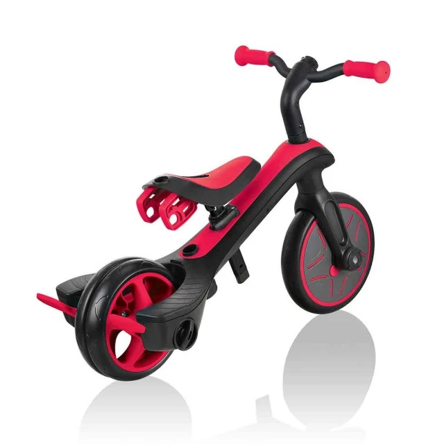 Παιδικό τρίκυκλο 3 σε 1 Globber Trike Explorer - κόκκινο