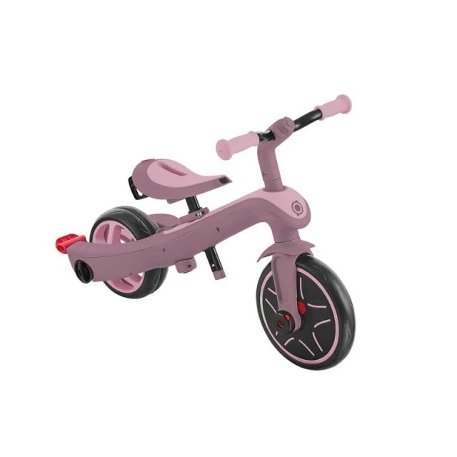 Παιδικό τρίκυκλο 4 σε 1 GLOBBER EXPLORER TRIKE ECOLOGIC, μούρο