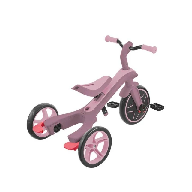 Παιδικό τρίκυκλο 4 σε 1 GLOBBER EXPLORER TRIKE ECOLOGIC, μούρο