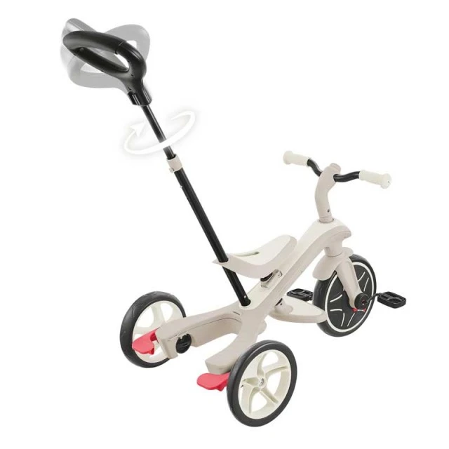 Παιδικό τρίκυκλο 4 σε 1 GLOBBER EXPLORER TRIKE ECOLOGIC, καρύδα
