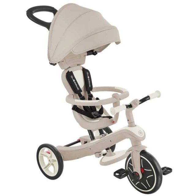 Παιδικό τρίκυκλο 4 σε 1 GLOBBER EXPLORER TRIKE ECOLOGIC, καρύδα