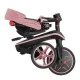 Παιδικό τρίκυκλο 4 σε 1 GLOBBER EXPLORER TRIKE FOLDABLE, πτυσσόμενο, ροζ χρώμα