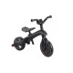 Παιδικό τρίκυκλο 4 σε 1 GLOBBER EXPLORER TRIKE FOLDABLE, αναδιπλούμενο, γκρι-μαύρο χρώμα
