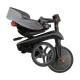 Παιδικό τρίκυκλο 4 σε 1 GLOBBER EXPLORER TRIKE FOLDABLE, αναδιπλούμενο, γκρι-μαύρο χρώμα