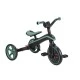 Παιδικό τρίκυκλο 4 σε 1 GLOBBER EXPLORER TRIKE ΠΤΥΣΣΟΜΕΝΟ, πτυσσόμενο, χρώμα ελιάς