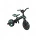Παιδικό τρίκυκλο 4 σε 1 GLOBBER EXPLORER TRIKE ΠΤΥΣΣΟΜΕΝΟ, πτυσσόμενο, χρώμα ελιάς