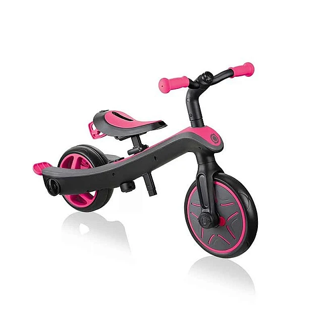 Παιδικό τρίκυκλο 4 σε 1 Globber Trike Explorer, ροζ