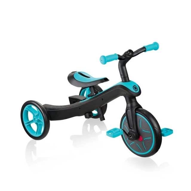 Παιδικό τρίκυκλο 4 σε 1, Globber Trike Explorer μπλε-πράσινο