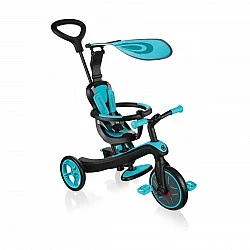 Παιδικό τρίκυκλο 4 σε 1, Globber Trike Explorer μπλε-πράσινο