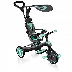 Παιδικό τρίκυκλο 4 σε 1 Globber Trike Explorer, τιρκουάζ