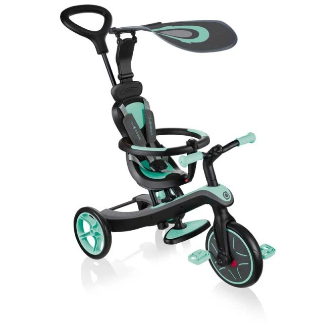 Παιδικό τρίκυκλο 4 σε 1 Globber Trike Explorer, τιρκουάζ
