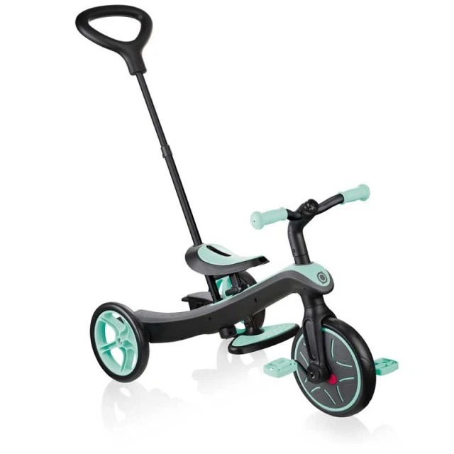 Παιδικό τρίκυκλο 4 σε 1 Globber Trike Explorer, τιρκουάζ