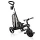 Παιδικό τρίκυκλο Globber Explorer Trike 4 σε 1 Deluxe Play - μαύρο