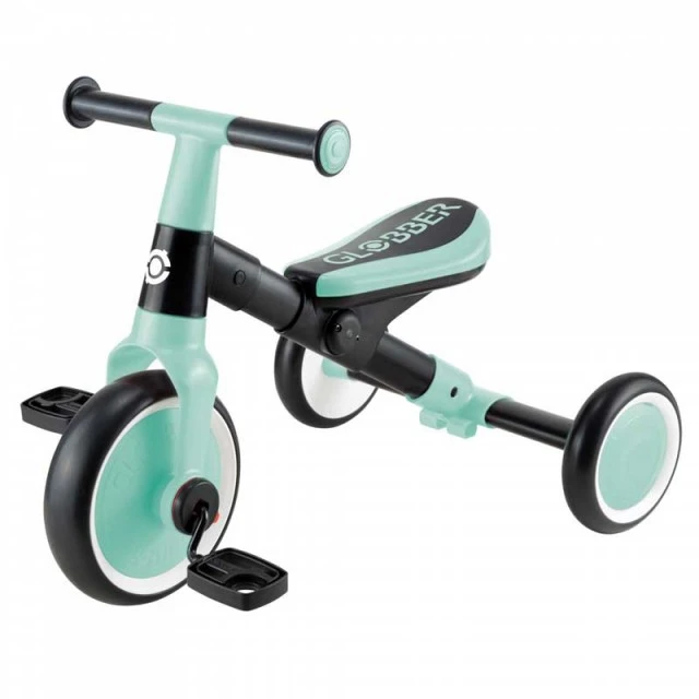 Παιδικό τρίκυκλο Globber Learning Trike 2 σε 1 - πράσινο της μέντας