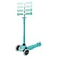 Παιδικό πατίνι με φωτιζόμενους τροχούς PRIMO PLUS GLOW LIGHTS, χρώμα μέντας