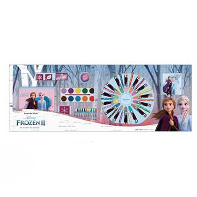 Παιδικό σετ τέχνης Frozen Kingdom - 47 τεμάχια, 100 cm