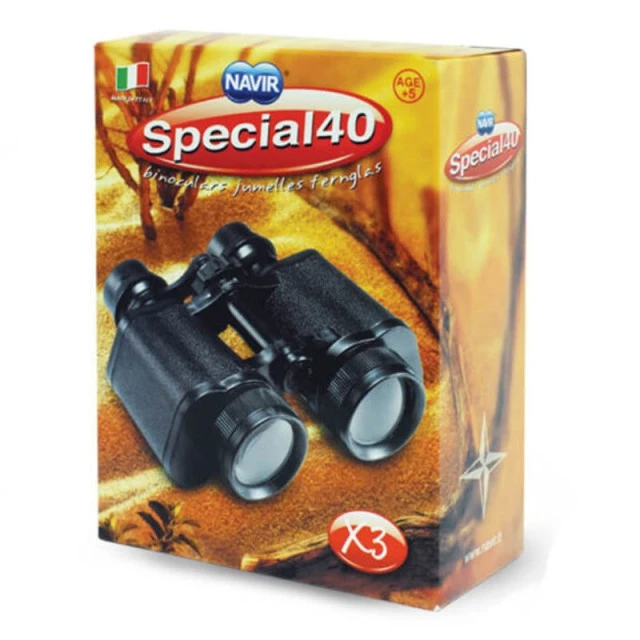 Παιδικά κιάλια με θήκη NAVIR Special 40, μαύρο