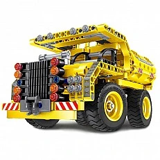 Παιδικό σετ κατασκευών 2 σε 1 Ανατρεπόμενο φορτηγό και αεροπλάνο - 361 τεμάχια