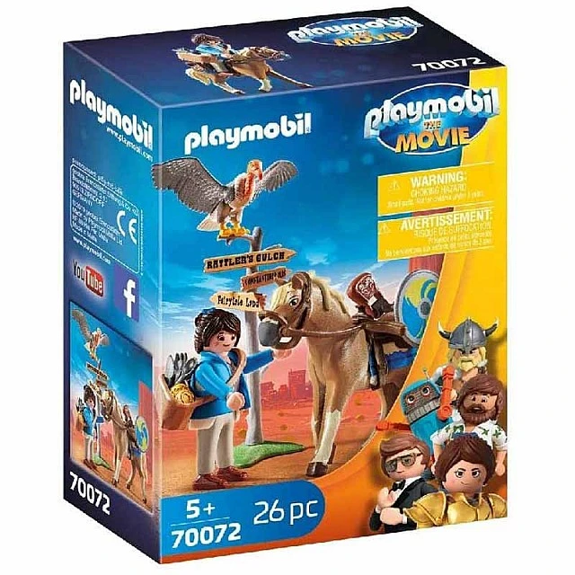 Παιδικό σετ κατασκευών Playmobil, Marla με άλογο
