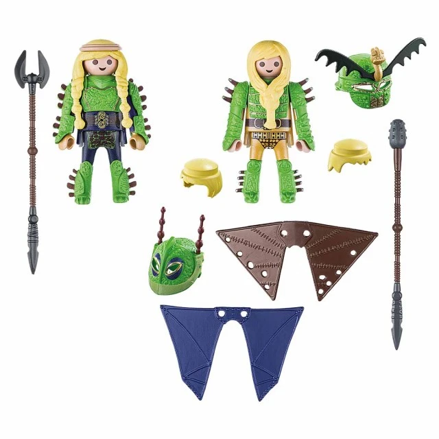 Παιδικό κατασκευαστικό σετ Playmobil, Raffnut and Taffnut