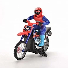 Παιδική τηλεκατευθυνόμενη μοτοσικλέτα 1:10 με καπνό και τηλεχειριστήριο