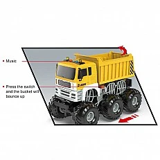 Παιδικό φορτηγό κατασκευών Crazon με ήχους, φώτα και τηλεχειριστήριο