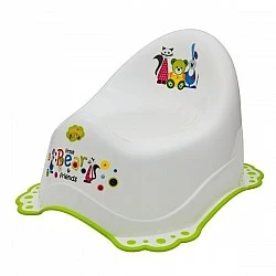 Παιδικό γιογιό Little Bears &amp; friends με λαστιχένια βάση λευκή