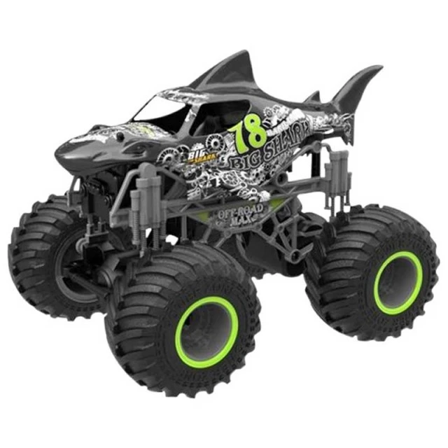 Jeep "Shark" για ακροβατικά, με τηλεχειριστήριο, γκρι 1:16