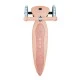 Eco scooter για παιδιά PRIMO FOLDABLE LIGHTS ECO - ροδακινί χρώμα