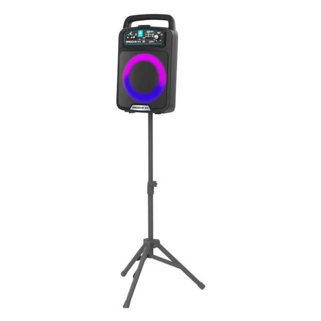 Φορητό ηχείο με φώτα LED και μικρόφωνο, Groove-X1